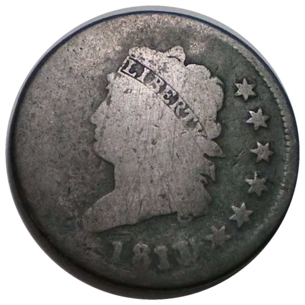 Rare-1811-Over-0-Classic-Head-Large-Cent-Sheldon-286